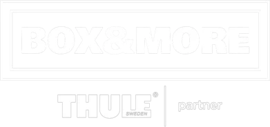 Logo BOX & MORE, Thule-Partner